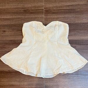 Zara Strapless Blouse